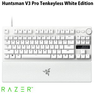 yKiz Razer Huntsman V3 Pro Tenkeyless pz L AiOIveBJXCb` Q[~OL[{[h White Edition [U[ (L[{[h) nc}