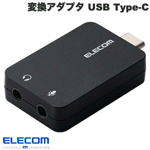 [lR|X] ELECOM GR USBI[fBIϊA_v^ USB Type-C  ubN # USB-CADC01BK GR (ϊA_v^[)