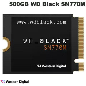 Western Digital 500GB WD Black SN770M NVMe SSD M.2 2230 # WDS500G3X0G EGX^fW^ (SSD)