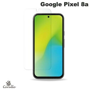 Corallo Google Pixel 8a NU GLASS �t���ی�K���X 0.5mm Clear # GB_P8ASPBGNG_CL �R���[�� (�A���h���C�h�X�}�z�p�t���ی�t�B����)