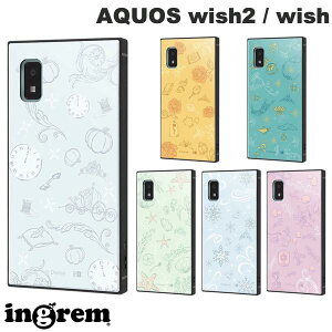 ingrem AQUOS wish2 / wish fBYj[ nCubhP[X KAKU CO (AhChX}zP[XEJo[) vZX 킢 