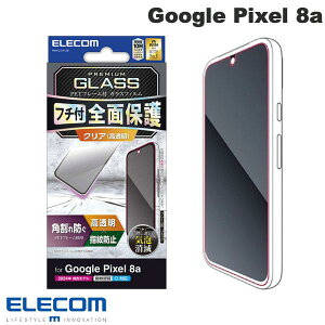ELECOM GR Google Pixel 8a KXtB t[t  ubN # PM-P241FLGF GR (AhChX}zptیtB)