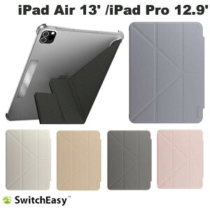 SwitchEasy 13C` iPad Air M2 / 12.9C` iPad Pro 6 / 5 / 4 Origami Nude 蒠^P[X XCb`C[W[ (^ubgJo[EP[X)