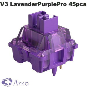 yK̔Xz Akko V3 Lavender Purple Pro XCb` (3) 40gf ^N^C 5s 45 # AKKO02-00005 AbR (L[XCb`) JjJL[{[hΉ hoXet