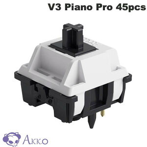 yK̔Xz Akko V3 Piano Pro XCb` (3) 45gf jA 5s 45 # AKKO02-00009 AbR (L[XCb`) JjJL[{[hΉ