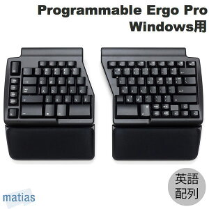 Matias Programmable Ergo Pro Windowsp pz L vO}u^GSm~NXL[{[h É USB A 3|[gt ubN # FK403QPC-P/3 }eBAX (L[{[h)
