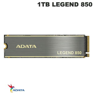 ADATA 1TB LEGEND 850 PCIe Gen4 x4 M.2 2280 Solid State Drive R=5000MB/s W=4500MB/s # ALEG-850-1TCS G[f[^ (SSD)