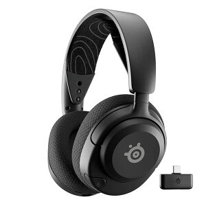 y}\500~OFFN[|Ώہz SteelSeries Arctis Nova 5 Wireless 2.4GHz / Bluetooth 5.0 Ή Q[~Owbhz Black # 61670J XeB[V[Y (wbhZbg RFCX)