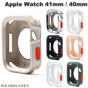 WEARPLANET Apple Watch 41mm Series 9 / 8 / 7 / 40mm SE 3 / 2 / 1 / Series 6 / 5 / 4 FLUFFY POT ソフトケース ウェアプラネット レディース
