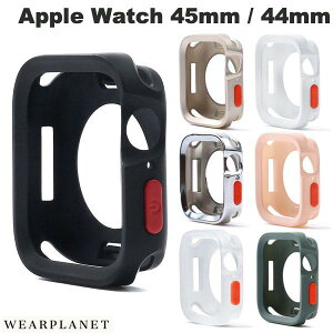 WEARPLANET Apple Watch 45mm Series 9 / 8 / 7 / 44mm SE 3 / 2 / 1 / Series 6 / 5 / 4 FLUFFY POT \tgP[X EFAvlbg Y
