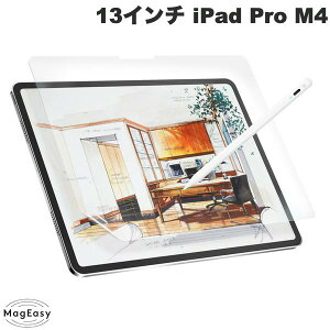 MagEasy 13�C���` iPad Pro M5 (2025) / M4 (2024) EasyPaper �t���ی�t�B���� Transparent # ME_PPFSPLKEP_TR �}�O�C�[�W�[ (�^�u���b�g�p�t���ی�K���X�t�B����)