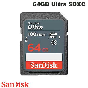 SanDisk 64GB Ultra SDXC UHS-I Class10 COpbP[W # SDSDUNR-064G-GN3IN TfBXN (SDHC [J[h)