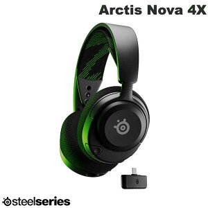 y}\500~OFFN[|Ώہz SteelSeries Arctis Nova 4X L / 2.4GHz / Bluetooth 5.0 CX Q[~Owbhz # 61646J XeB[V[Y (wbhZbg RFCX)