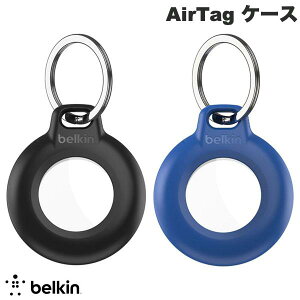BELKIN AirTag L[Ot IPX8h یP[X xL (AirTag GA^O z_[ Jo[) L[z_[