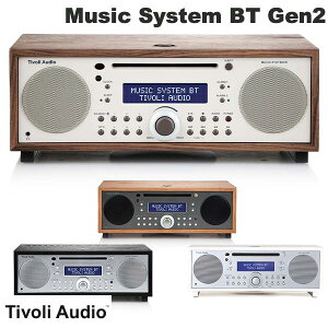 yĂ܂z Tivoli Audio Music System BT Generation 2 Bluetooth 5.0 CX XeI CD vC[ AM/FM fW^WI Xs[J[ `{I[fBI  MSYBT EH[ibg/x[W g[