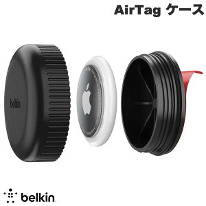 BELKIN AirTag V[t IPX8h یP[X # MSC016btBK xL (AirTag GA^O z_[ Jo[)