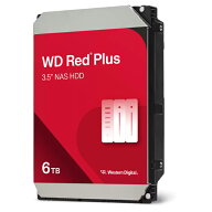 Western Digital 6TB Red Plus 3.5-Inch SATA キャッシュサイズ 256MB # WD60EFPX ウエスタンデジタル (…