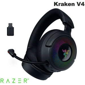 y}\500~OFFN[|Ώہz yKiz Razer Kraken V4 Chroma RGB Ή Bluetooth 5.3 / 2.4GHz CX Ή CXQ[~OwbhZbg # RZ04-05170100-R3M1 [U[ (wbhZbg