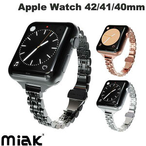miak Apple Watch 42 / 41 / 40mm JUBILEE METAL BAND ~AbN (AbvEHb` xg oh) XeX fB[X