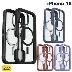 OtterBox iPhone 16 DEFENDER XT Clear (fBtF_[) ϏՌ MagSafeΉ Ib^[{bNX (X}zP[XEJo[) }Olbg