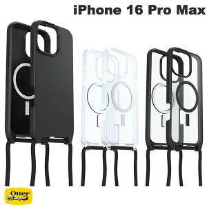 OtterBox iPhone 16 Pro Max React Necklace MagSafeΉ Ib^[{bNX (X}zP[XEJo[) V_[Xgbv }Olbg