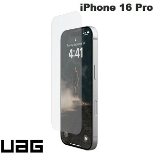 UAG iPhone 16 Pro GLASS SCREEN SHIELD ULTRA �K���X�t�B���� �R�� �w��h�~���H 0.6mm # UAG-IPH24MA-USP ���[�G�[�W�[ (�X�}�z�p�t���ی�K���X�t�B����) URBAN ARMOR GEAR