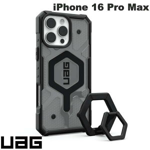UAG iPhone 16 Pro Max PATHFINDER Clear (�p�X�t�@�C���_�[) �R���|�W�b�g�P�[�X MagSafe�Ή� �X�^���h���� Bundle Ash/Black Stand ���[�G�[�W�[ (�X�}�z�P�[�X�E�J�o�[) �ϏՌ� URBAN ARMOR GEAR �}�O�l�b�g