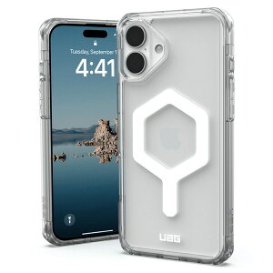 �m2024�n UAG iPhone 16 Plus PLYO (�v���C�I) �P�[�X MagSafe�Ή� Ice/White # UAG-IPH24LB-YMS-I/W ���[�G�[�W�[ (�X�}�z�P�[�X�E�J�o�[) �ϏՌ� URBAN ARMOR GEAR �}�O�l�b�g