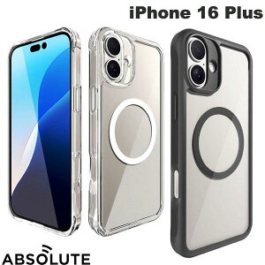 Absolute Technology iPhone 16 Plus LINKASE AIR with Gorilla Glass TPUdl R MagSafeΉ SKXP[X Au\[g eNmW[ (X}zP[XEJo[) }Olbg