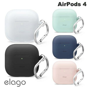 elago AirPods 4 SILICONE HANG CASE GS (Apple CzP[X)