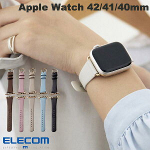ELECOM GR Apple Watch 42 / 41 / 40mm \tgU[oh X^Cv &me (AbvEHb` xg oh)