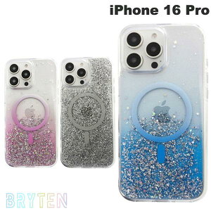 Bryten iPhone 16 Pro Starburst MagSaf�Ή��ϏՌ��P�[�X �u���C�e�� (�X�}�z�P�[�X�E�J�o�[) �}�O�l�b�g