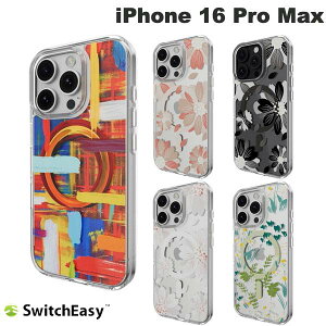 SwitchEasy iPhone 16 Pro Max Style M MagSafe�Ή� �ϏՌ��P�[�X �X�C�b�`�C�[�W�[ (�X�}�z�P�[�X�E�J�o�[) �}�O�l�b�g