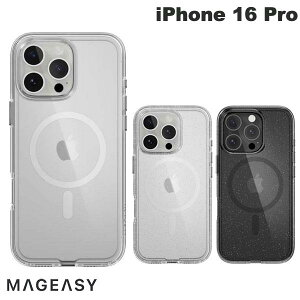 MagEasy iPhone 16 Pro Bright M MagSafe�Ή� �ϏՌ��P�[�X �}�O�C�[�W�[ (�X�}�z�P�[�X�E�J�o�[) �}�O�l�b�g