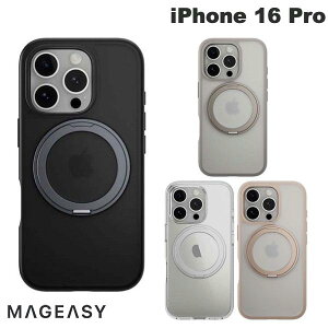 MagEasy iPhone 16 Pro MagStand 360 M MagSafeΉ X^ht ϏՌP[X }OC[W[ (X}zP[XEJo[) }Olbg wʊ