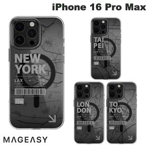 MagEasy iPhone 16 Pro Max Urban M MagSafeΉ ϏՌP[X }OC[W[ (X}zP[XEJo[) }Olbg