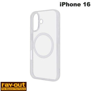 Ray Out iPhone 16 Like standard MagSafeΉ }OlbgANZT[Ή Ռz op[ nCubhP[X NA # RT-P46MG2/CM CAEg (X}zP[XEJo[) }Olbg