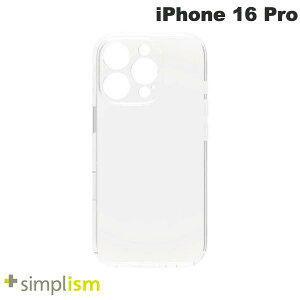 �g���j�e�B Simplism iPhone 16 Pro GLASSICA Solid �������݌v �w�ʃK���X�P�[�X �N���A # TR-IP24M3-CGSL-PCCCL �V���v���Y�� (�X�}�z�P�[�X�E�J�o�[)
