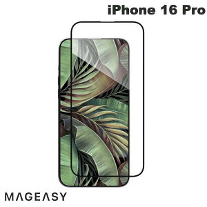 MagEasy iPhone 16 Pro Vetro 9H for Transparent 9HKXtB 0.6mm # ME_IPRSPEGV9_TR }OC[W[ (X}zptیKXtB)
