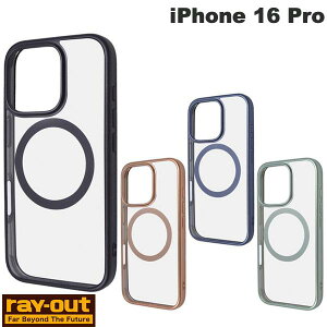 Ray Out iPhone 16 Pro Like standard MagSafeΉ }OlbgANZT[Ή Ռz op[ }bg ^bN nCubhP[X CAEg (X}zP[XEJo[) }Olbg