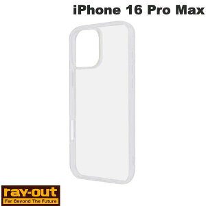 Ray Out iPhone 16 Pro Max Like standard �Ռ��z�� �o���p�[ TPU�\�t�g�P�[�X �N���A # RT-P49TC3/CM ���C�A�E�g (�X�}�z�P�[�X�E�J�o�[)