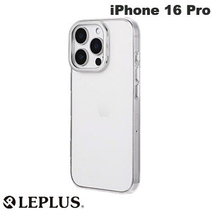 LEPLUS iPhone 16 Pro �X�^���h���ڃn�C�u���b�h�P�[�X mycam Stand �V���o�[ # LN-IP24MCSSV ���v���X (�X�}�z�P�[�X�E�J�o�[)