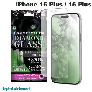 Digital Alchemist iPhone 16 Plus / 15 Plus / 15 Pro Max _ChKXtB ˖h~ w A~mVP[gKX ϏՌ ʕی dx10H 0.4mm fW^AL~Xg