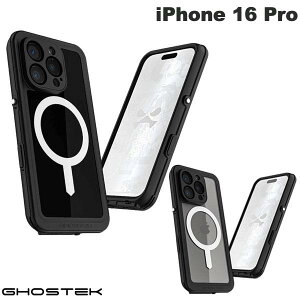GHOSTEK iPhone 16 Pro Nautical Slim 防水 防雪 防塵 ケース MagSafe対応 ゴーステック (スマホケース・カバー) マグネット