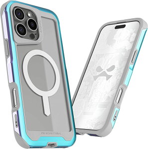 GHOSTEK iPhone 16 Pro Max Atomic Slim MagSafe対応 アルミ合金製スリムケース Prismatic # GHOCAS3931 ゴーステック (スマホケース・カバー) マグネット