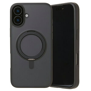 [lR|X] Deff iPhone 16 ETANZE RING MASTER MagSafeΉ ubN # DCS-IPE24MMRBK fB[t (X}zP[XEJo[) }Olbg