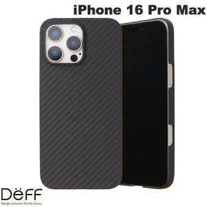 Deff iPhone 16 Pro Max Ultra Slim & Light Case DURO }bgubN # DCS-IPD24LPBK fB[t (X}zP[XEJo[) A~h@