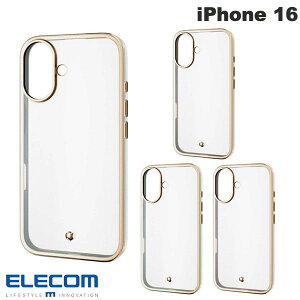 ELECOM GR iPhone 16 \tgP[X ^bNC (X}zP[XEJo[)