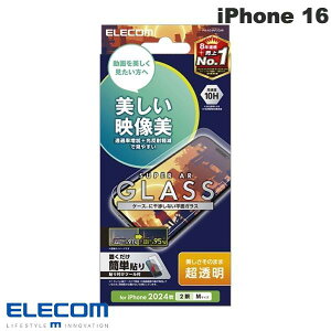 ELECOM GR iPhone 16 / 15 KXtB Gb`OARH f  0.25mm # PM-A24AFLGAR GR (X}zptیKXtB)