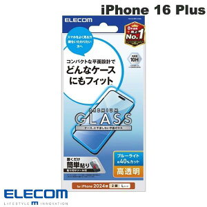 ELECOM GR iPhone 16 Plus / 15 Plus KXtB  u[CgJbg 0.25mm # PM-A24BFLGGBL GR (X}zptیKXtB)
